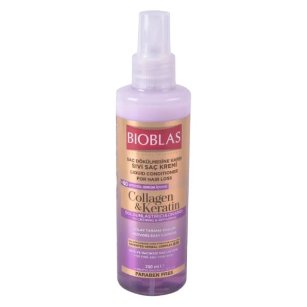 Balzam u spreju BIOBLAS kolagen keratin 200ml 0