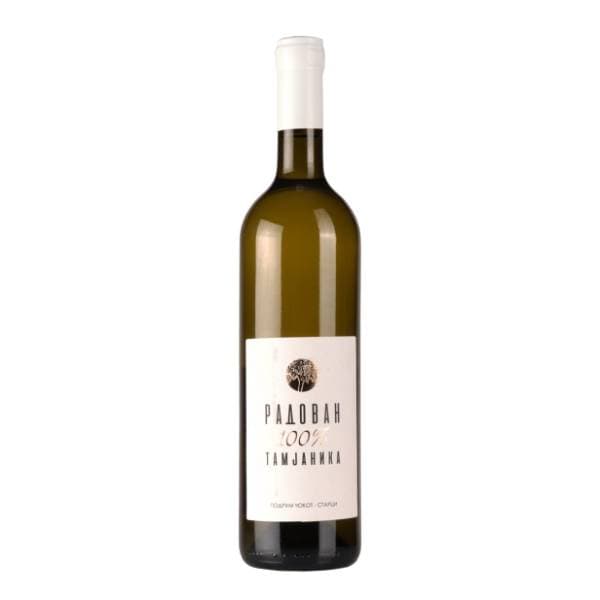 Belo vino ČOKOT Radovan Tamjanika 100% 0,75l 0