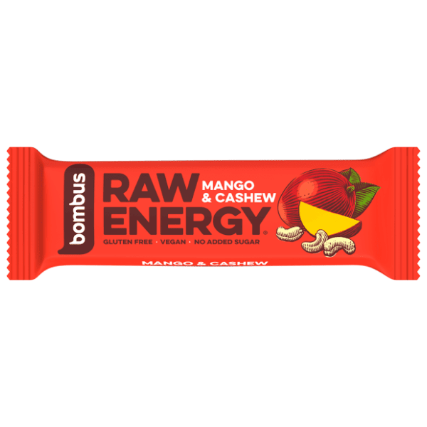 BOMBUS raw energy bar mango i indijski orah 50g 0