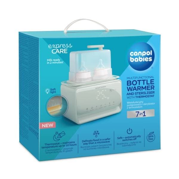 CANPOL BABIES grejač sa termostatom i sterilizatorom 7u1 0
