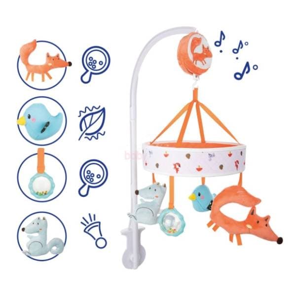 CANPOL BABIES muzička vrteška za bebe Lisica 0