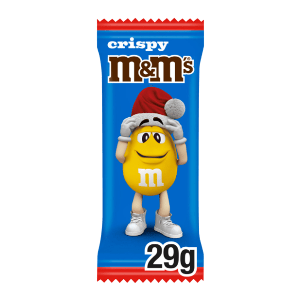 Čokoladica M&M's Crispy Santa 29g 0