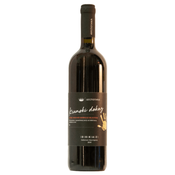 Crno vino DESPOTIKA Krunski Dokaz 0,75l 0