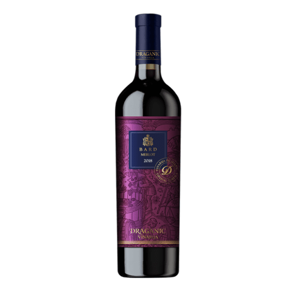 Crno vino DRAGANIĆ Bard 0,75l 0