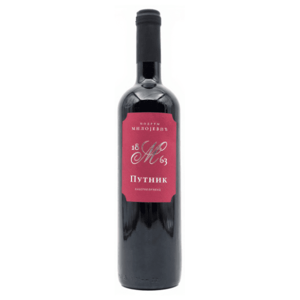 Crveno vino MILOJEVIĆ Putnik 0,75l 0