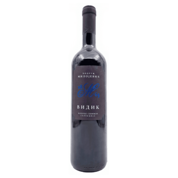 Crveno vino MILOJEVIĆ Vidik 0,75l 0