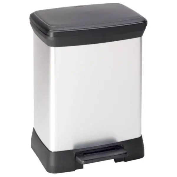 CURVER kanta za smeće deco silver 30l 0