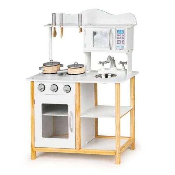 Drvena kuhinja sa dodacima ECO TOYS 0