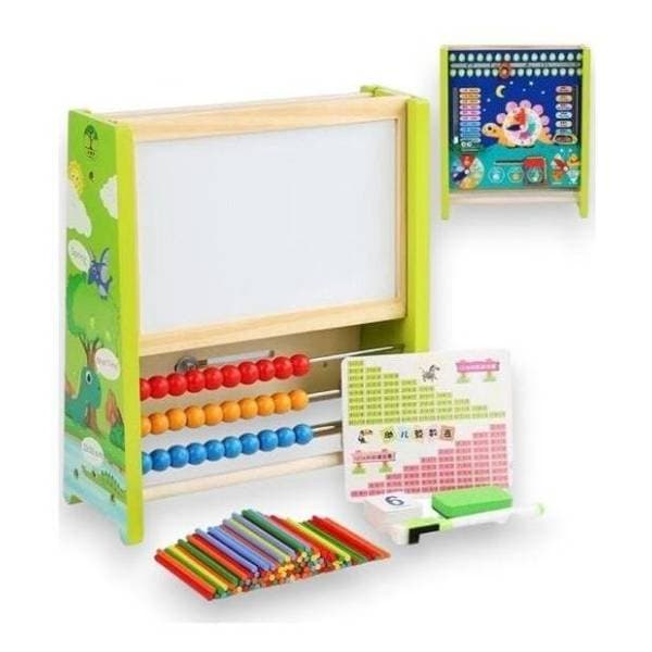 Drvena igračka multifunkcionalna tabla BBO 0