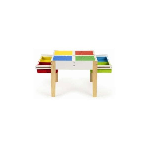 ECO TOYS dečiji set sto i dve stolice šareni 2