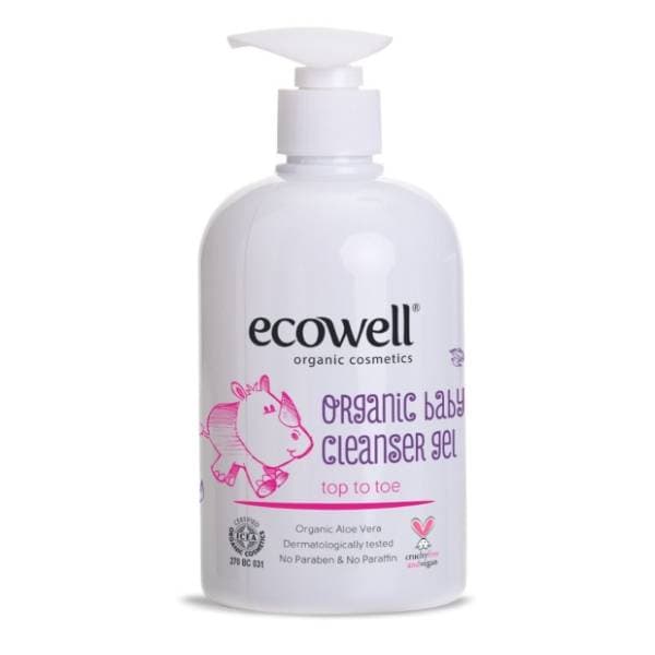 ECOWELL organski gel za čišćenje kože beba 500ml 0