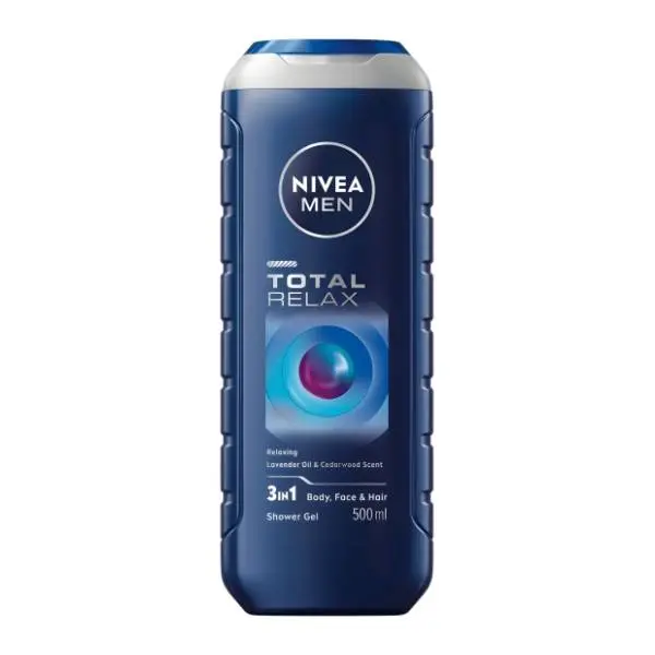 Gel za tuširanje NIVEA Men Total relax 500ml 0