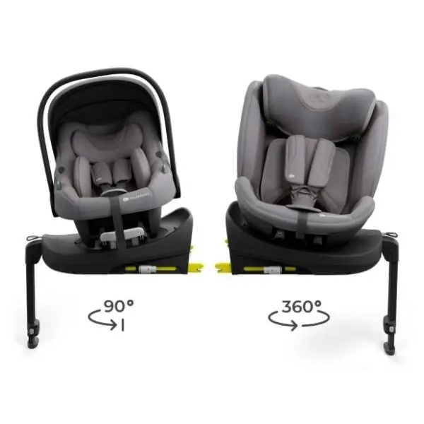 KINDERKRAFT auto sedište I-Lite I-Fix Endura Safe grey 2