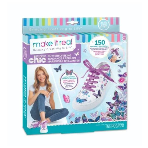 Kreativni set Chic butterfly nalepnice MAKE IT REAL 0