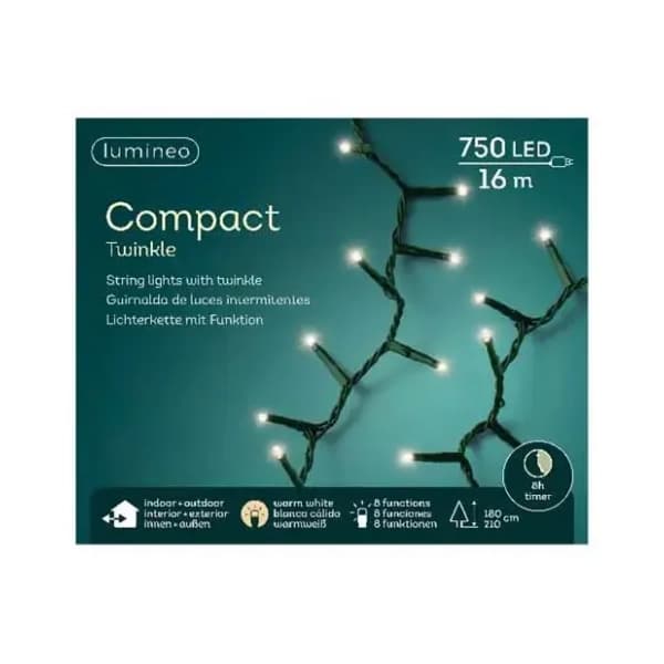 Lampice LED LUMINEO 495351 16m 0