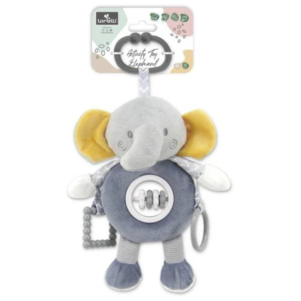 LORELLI igračka za kolica Elephant activity siva 0