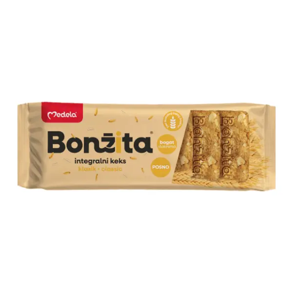 MEDELA Bonžita integralni keks classic 120g 0