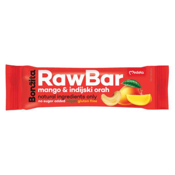 MEDELA Bonžita raw bar mango i indijski orah 50g 0