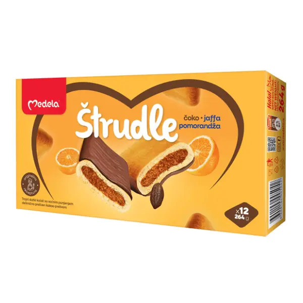 Štrudla MEDELA Čoko jaffa pomorandža 264g 0