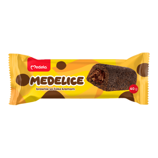Medelice MEDELA Brownie sa čoko kremom 40g 0