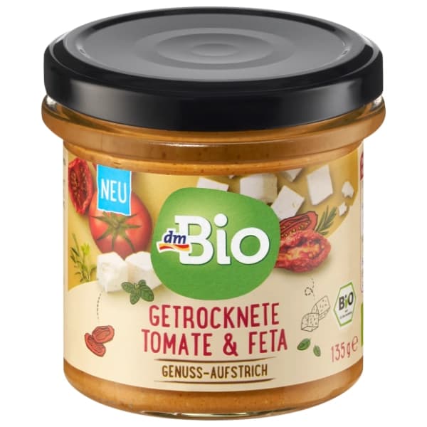 Namaz DM BIO od sušenog paradajza sa feta sirom 135g 0