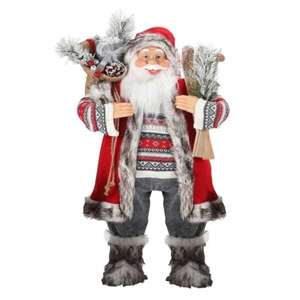 Novogodišnja figura Deda Mraz 40cm MILENIJUM 0