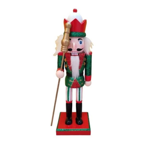Novogodišnja figura Drveni vojnik 25cm TG2504 0