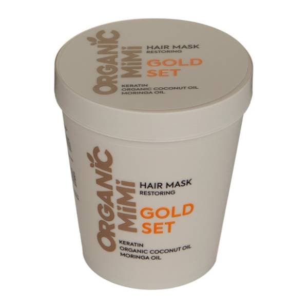 ORGANIC MIMI Gold set keratin maska za kosu 200ml 0
