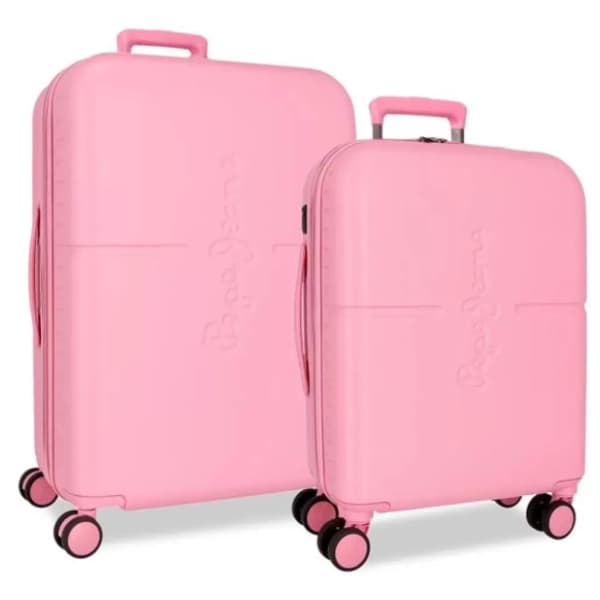 PEPE JEANS set kofera roze 2kom 0