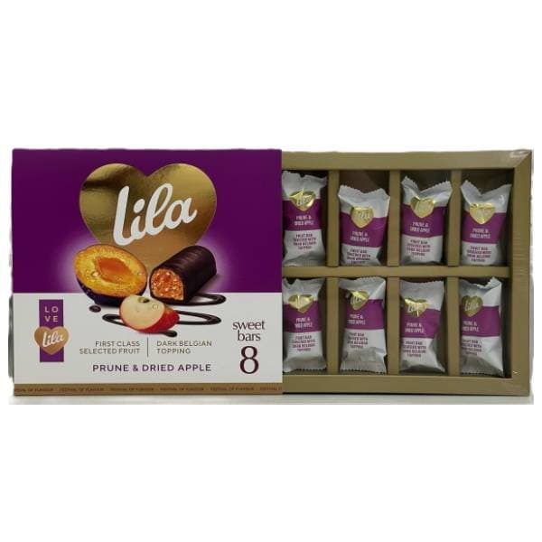 Praline LILA suva šljiva i šušena jabuka u kakao prelivu 200g 0