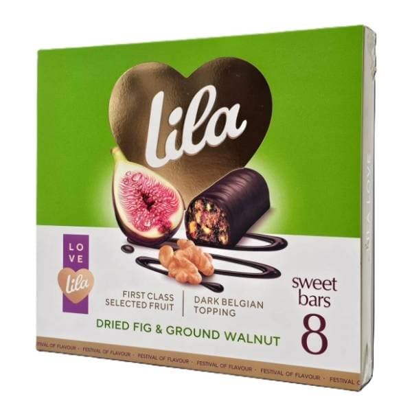 Praline LILA suva smokva i orah u kakao prelivu 200g 0