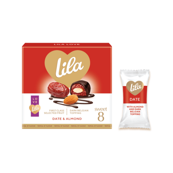 Praline LILA suva urma sa bademom u kakao prelivu 200g 0