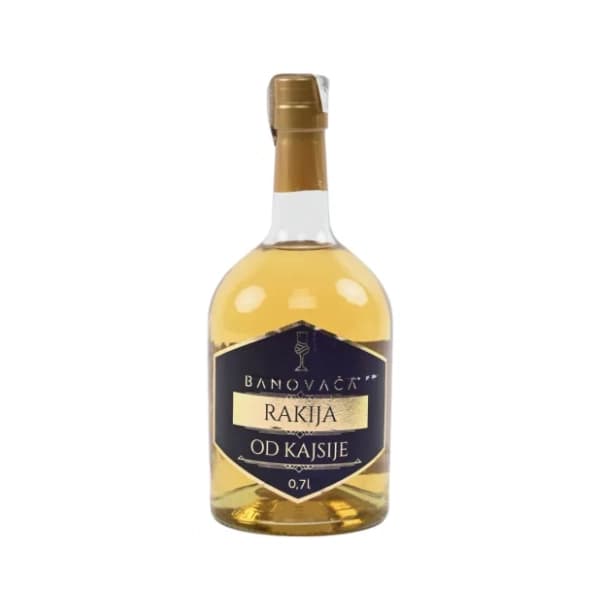 Rakija BANOVAČA kajsija 0,7l 0