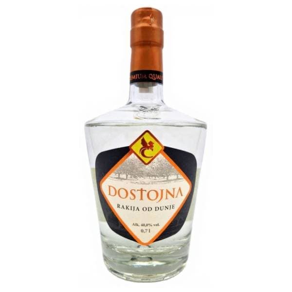 Rakija DOSTOJNA dunja 0,7l 0