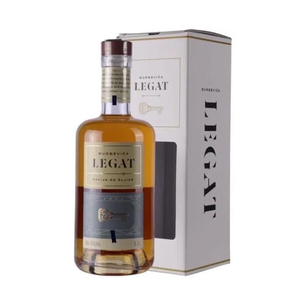 Rakija ĐURĐEVIĆA LEGAT šljiva 0,7l 0