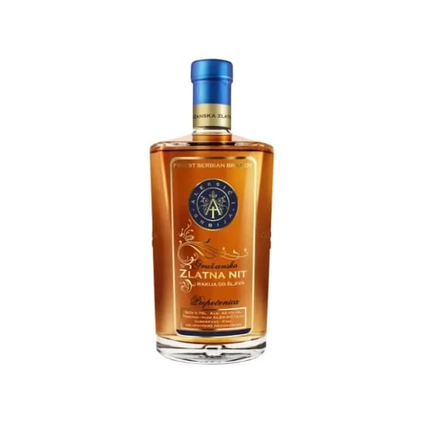 Rakija GRUŽANSKA NIT šljiva zlatna 0,75l 0