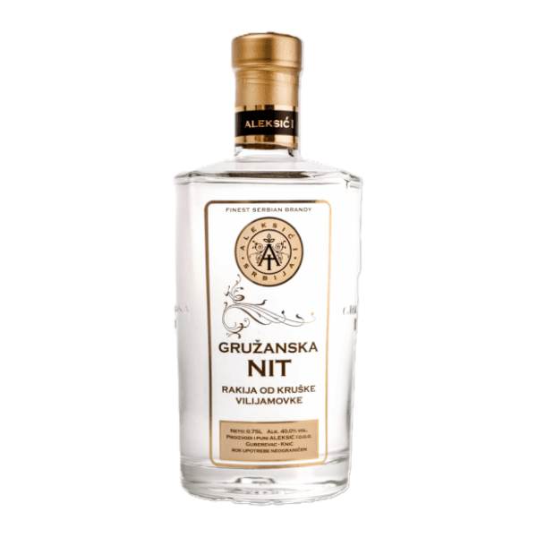 Rakija GRUŽANSKA NIT viljamovka 0,75l 0