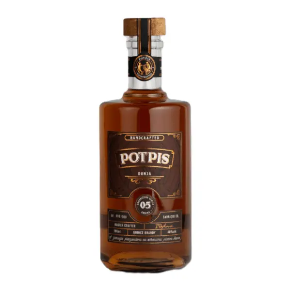 Rakija POTPIS dunja 5 yo 0,7l 0