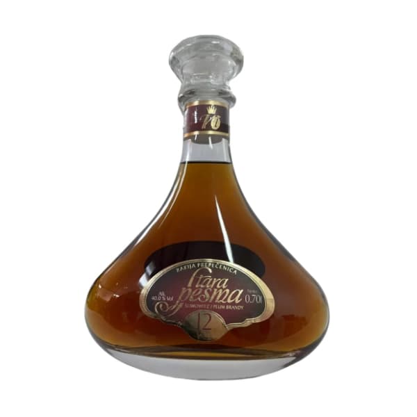 Rakija STARA PESMA šljiva 12 yo 0,7l 0