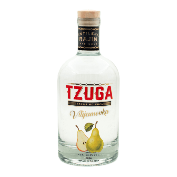 Rakija TZUGA viljamovka 0,7l 0