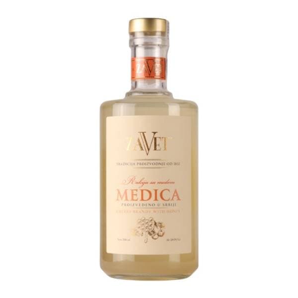 Rakija ZAVET medovača 0,7l 0