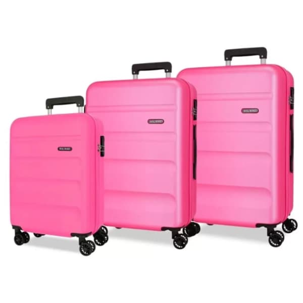 ROLL ROAD set kofera pink 3kom 0