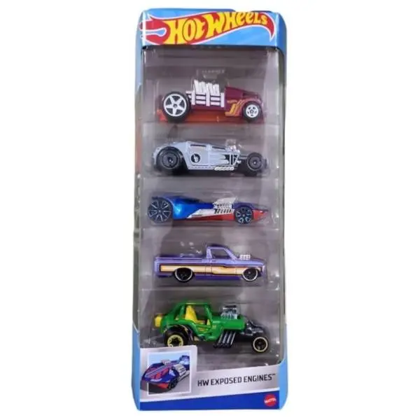 Set autiča Hot Wheels MATTEL 5 kom 0