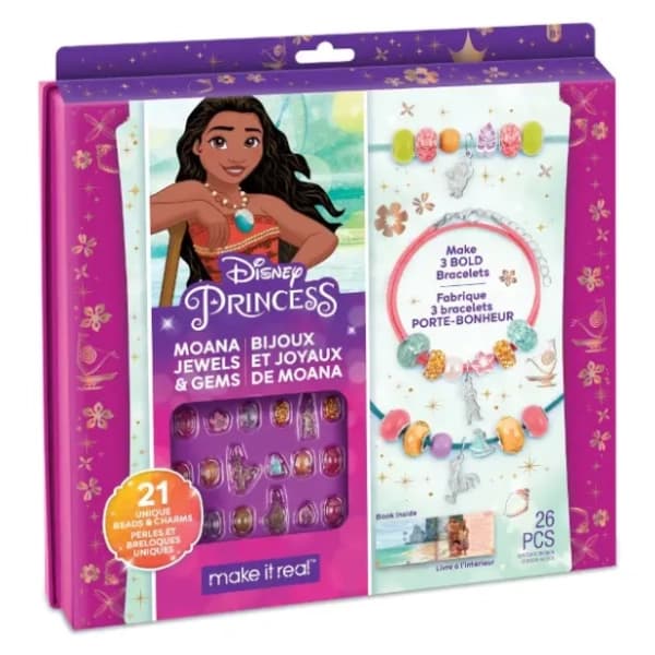 Set za pravljenje narukvica Princess Moana MAKE IT REAL 0