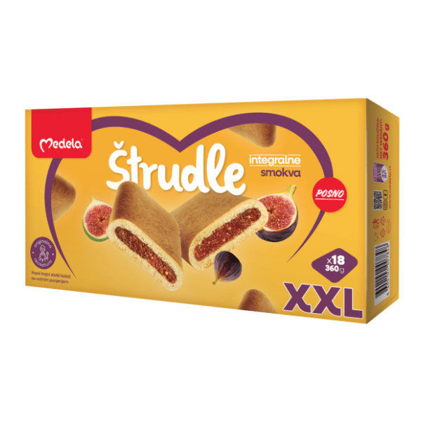 Štrudla MEDELA integralna smokva posna 360g 0