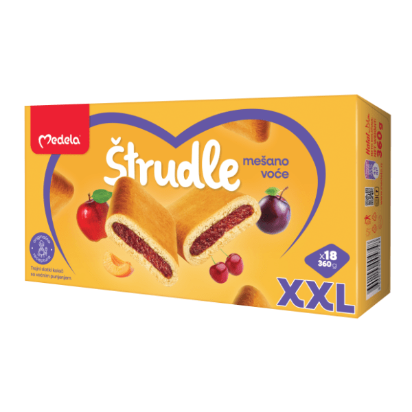Štrudla MEDELA mešano voće 360g 0