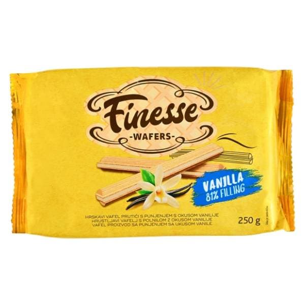 Vafl prutići FINESSE vanila 250g 0