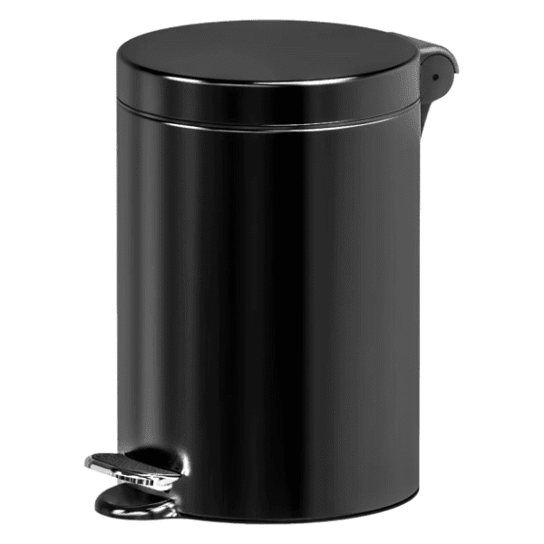 VINOX kanta za otpatke sa pedalom crna 12l 0