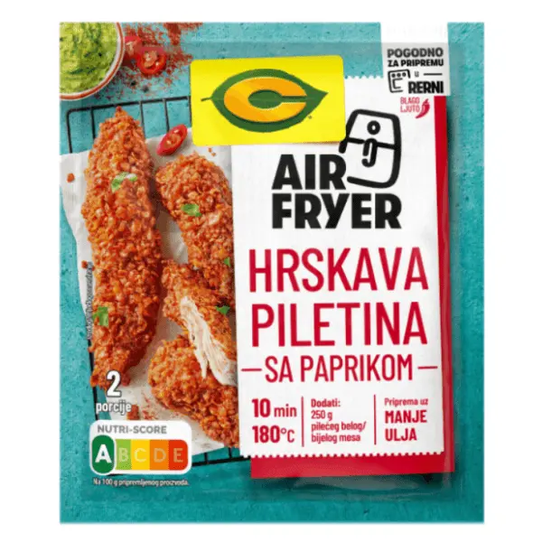 Začin C Air fryer hrskava piletina sa paprikom 44g 0
