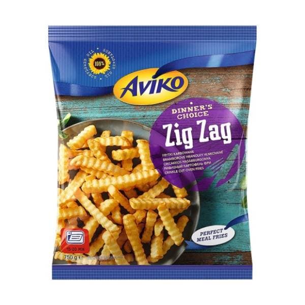 AVIKO ZigZag pomfrit 750g 0
